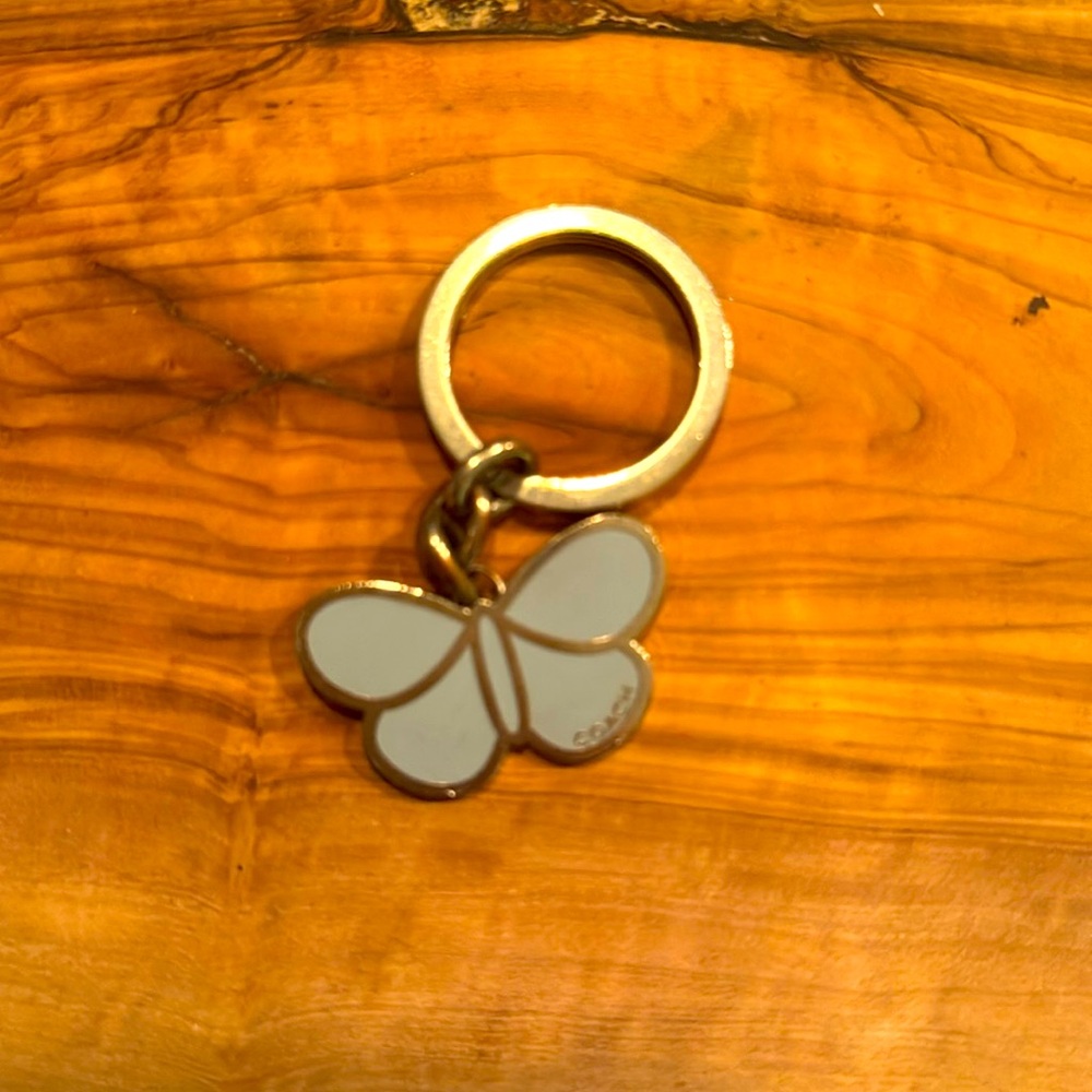 Coach Metal Butterfly 🦋 Keychain